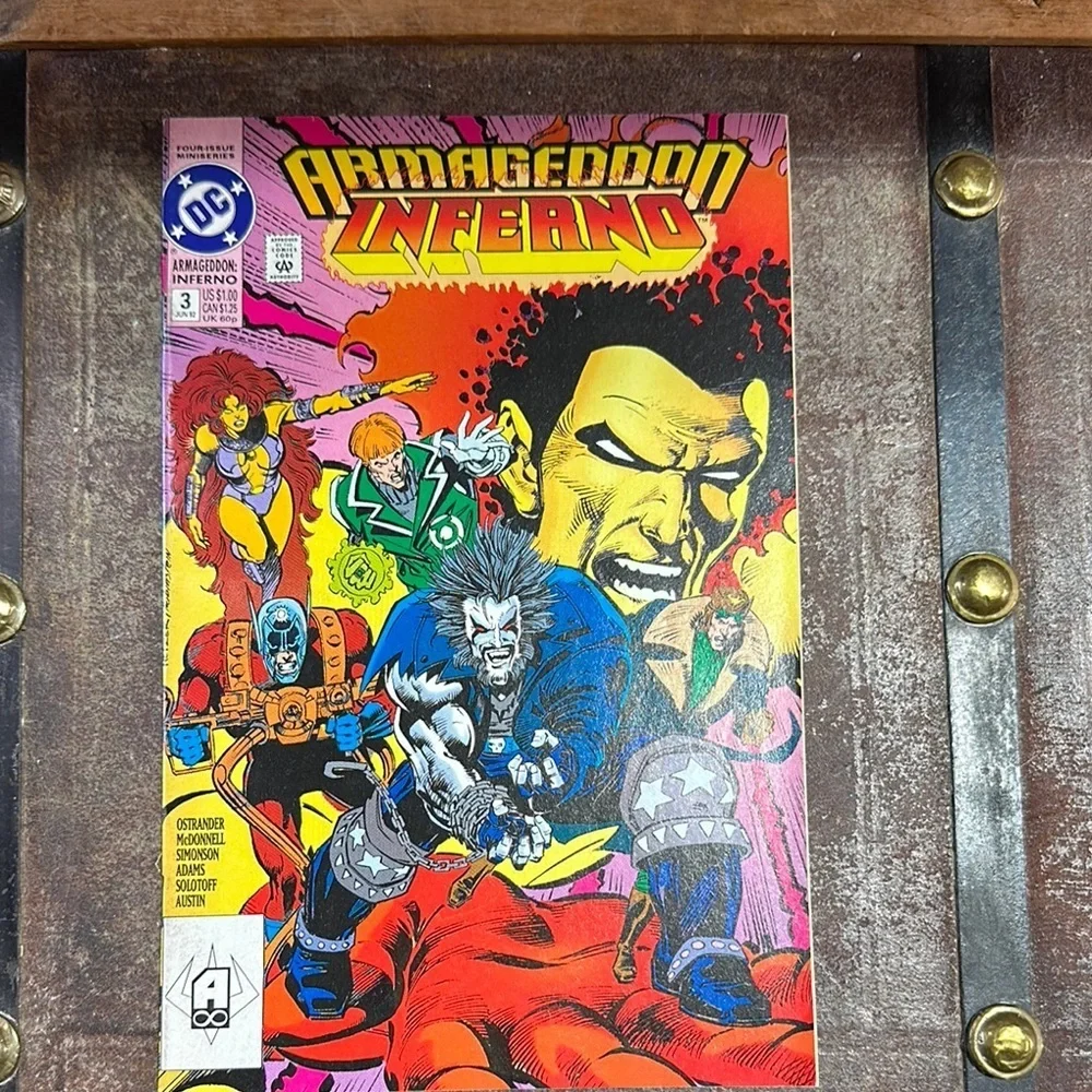 DC Comics Armageddon Inferno #3 (1992) Lobo Starfire - Picture 1 of 12